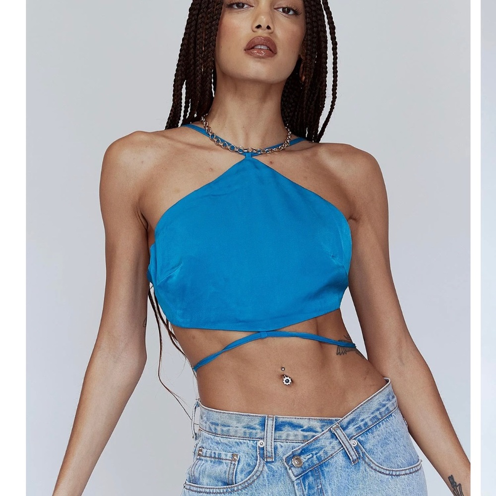 Blue Princess Polly Top